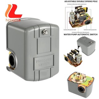 Công tắc Pessure cho máy bơm giếng, Công tắc áp suất nước 30-50Psi, Công tắc điều khiển áp suất máy bơm nước NPT 1 / 4In Nữ