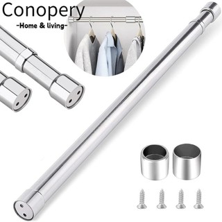 Conopery Cực kính thiên văn rèm, Móc treo có tải có thể điều chỉnh Gậy mở rộng, Thanh treo bằng thép không gỉ bền Tủ quần áo gia đình