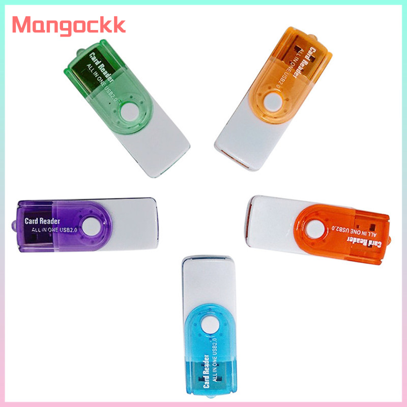 Đầu đọc thẻ nhớ USB 4 trong 1 hữu ích cho MS MS-PRO TF Micro SD tốc độ cao Tốt