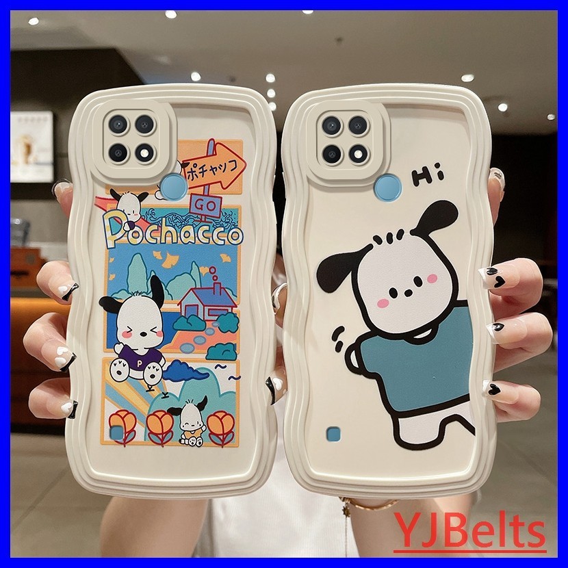 ốp lưng Realme C21Y Realme C25Y tpu Vỏ điện thoại cặp đôi silicon sóng lớn Realme C21Y C25Y DBL2