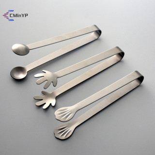 [Cminyp] Kẹp đá viên bằng thép không gỉ Đường Tongs Thực phẩm BBQ Kẹp đá Dụng cụ Thanh bếp Phục vụ Tong Phụ kiện nhà bếp mới