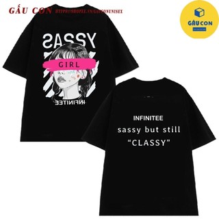 Áo thun INFINITEE Fni0911, Thun 100%Cotton - form rộng Unisex.