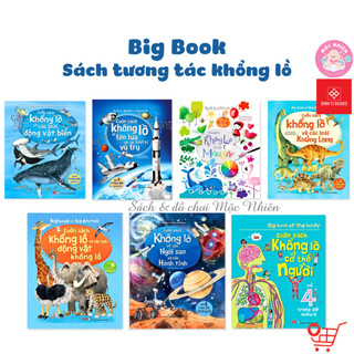 Sách tương tác - big book - cuốn sách khổng lồ – đinh tị - mộc nhiên