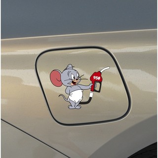 Decal Dán Xe nắp bình xăng Jerry