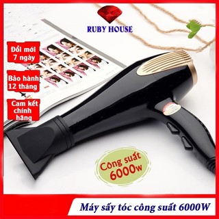 Máy sấy tóc PhiLip công suất lớn 6000W, máy sấy tóc chuyên nghiệp sấy nhanh, sấy khoẻ - Tặng đầu sấy cụp