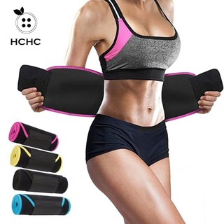 Hchc Thể Thao Đai Tập Thể Dục Eo Huấn Luyện Thắt Lưng Cơ Thể Shaper Quấn Ban Nhạc Bụng Định Hình Xông Hơi Body Shaper Ban Nhạc Giảm Cân Nữ Giảm Béo Mồ Hôi Đai
