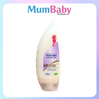 Sữa tắm cá ngựa Algemarin Perfume hương nước hoa thơm lâu dưỡng ẩm trắng cho da MumBaby
