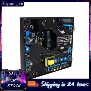 Soyoung Bộ điều chỉnh điện áp tự động AVR SX440 màu đen mới cho máy phát điện Stamford ECO