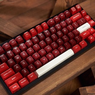 Red Ham 160 keycaps Doubleshot SA profile ABS thích hợp cho bàn phím cơ Alice keycap