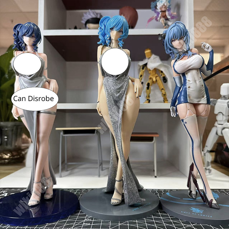 Nhân vật hành động Azur Lane USS St. Mô hình trang trí búp bê Louis Fine flash Dress