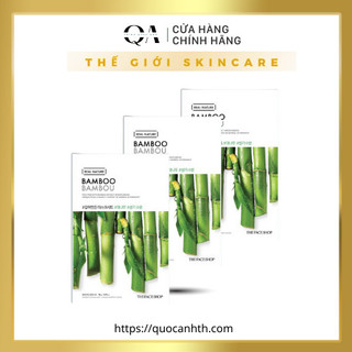 Mặt Nạ Cung Cấp Nước TheFaceShop Real Nature Mask Sheet Bamboo 20g