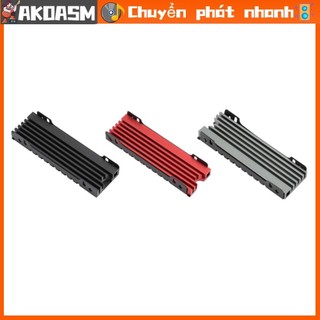 AKOASM M.2 NVME 2280 SSD Hỗ Trợ Tản Nhiệt Đơn Hai Mặt Miếng Lót Silicon Cho Máy Tính PS5 Slim