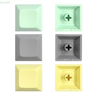 Moom2 20 chiếc pbt keycap dsa 1u keycap màu tùy chỉnh keycap bộ cho bàn phím cơ chơi game