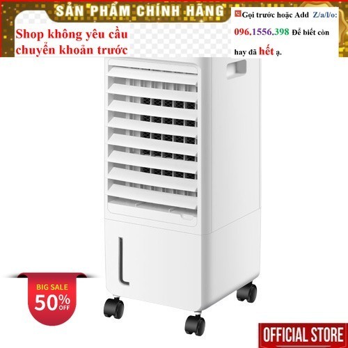 <Rẻ> Quạt điều hòa hơi nước điều khiển từ xa HYUNDAI, công suất 80W, hàng chính hãng - TẶNG 2 CHAI Đ
