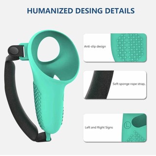 For Meta Quest 3 Silicone Protective Shell Set Controller Grip Cover Face Case Anti-Leakage Nose Pad VR Accessories
