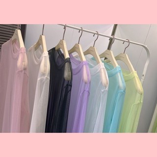 Áo thun lưới nữ băng lụa ren chống nắng