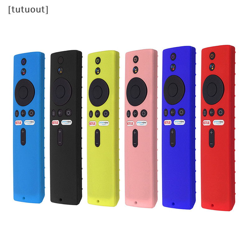[Tutuout] 1 Vỏ Điều Khiển Từ Xa Cho Xiaomi Mi TV Box S Wifi Điều Khiển Từ Xa Silicon Bảo Vệ Chống Sốc Cho Mi TV Stick VN