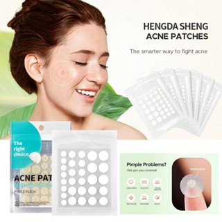 30 / 36 Chiếc Hydrocolloid Chống Thấm Nước Trong Suốt Vô Hình Mụn Miếng Dán Axit Salicylic Trà Cây Dầu Mụn Miếng Dán Chăm Sóc Da