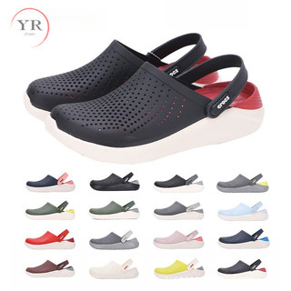  Unisex Crocs Literide Clogs Sandal Nam Nữ Dép Lỗ Giày Đi Biển 