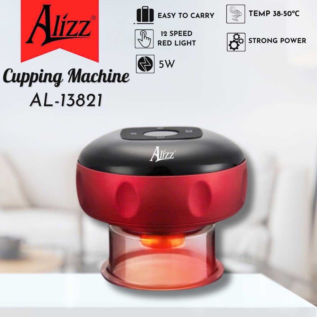 Máy Giác Hơi Cạo Gió 12 Chế Độ Sạc Pin ALIZZ AL-13821