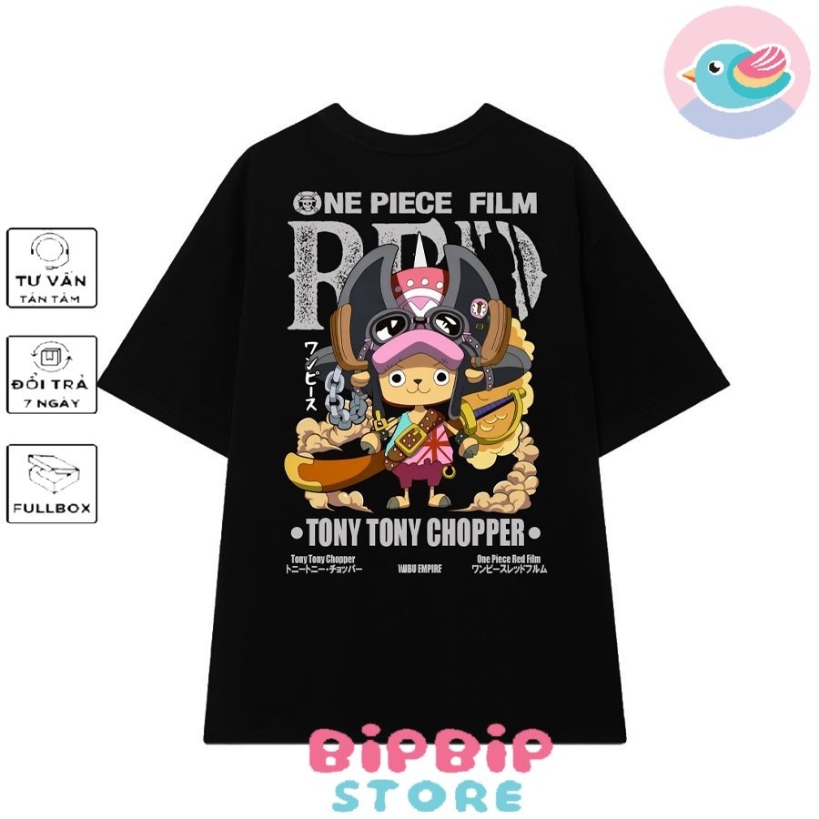 HOT Áo Thun ONE PIECE TONY TONY CHOPPER FILM RED | Anime One Piece - Áo Phông Unisex