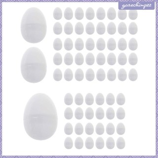 White Easter Eggs to Decorate Fillable Easter Eggs for Shops Farmhouse Cafe