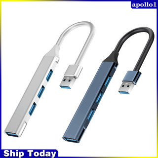 Apo usb hub 3.0 với 4 cổng sạc 5v / 1.5a tốc độ cao 5gbps usb3.0 đồng bộ dữ liệu usb splitter cho máy tính flash drive