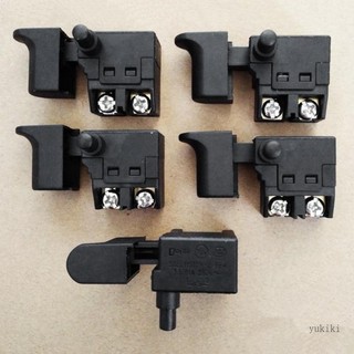 Kiki 250V 6A Nút Kích Hoạt Công Tắc Điều Khiển Tốc Độ Kích Hoạt Khóa Trên Dụng Cụ Điện