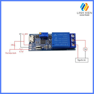 Module Relay tạo trễ 1 kênh