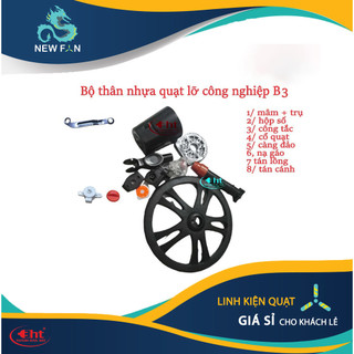 THÂN NHỰA QUẠT B3 - FULL