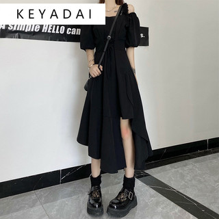 Keyadai chic váy nữ đầm body cho thời váy xu hướng vintage xu hướng fashion wlq23c074m 9z240228
