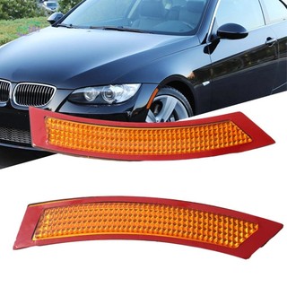 Side Lights Light Reflector Side 150G Yellow 2 PCS/Set 3 Series ABS Amber[EXQU]
