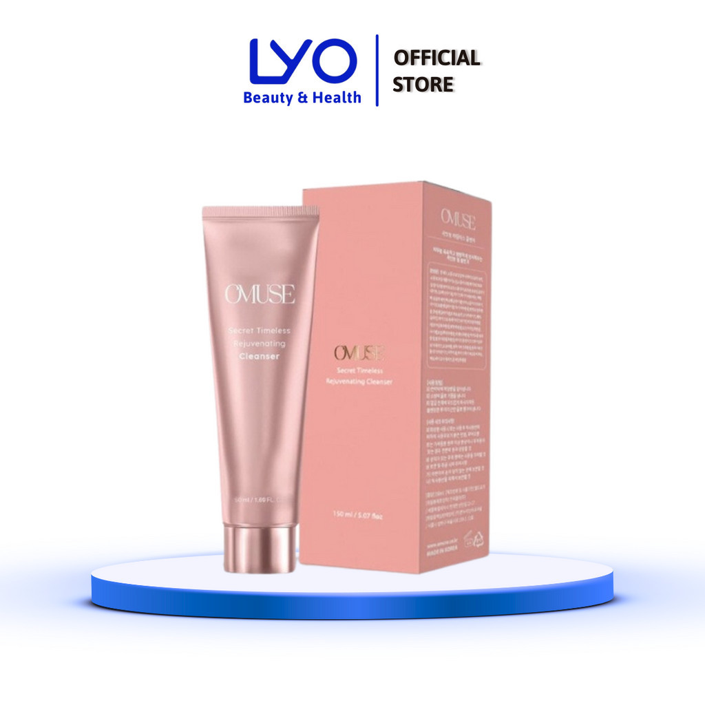 Sữa rửa mặt dịu nhẹ OMUSE Secret Timeless Cleanser 150ml