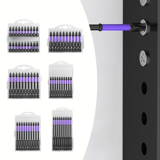 Mũi khoan tác động từ tính PH2 chống trượt Đầu tuốc nơ vít chéo độ cứng