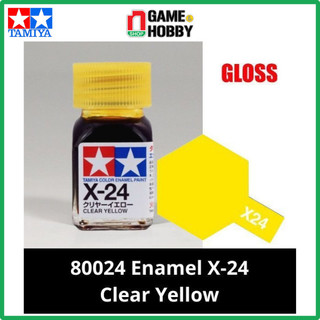 Sơn mô hình 80024 enamel x-24 clear yellow - chính hãng tamiya