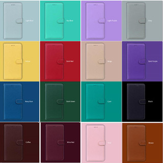 Ốp Ví Lật Cho Motorola Moto G30 G22 G20 G10 E40 E32 E30 E20 E22 E22i E13 E7 E2020 One 5G Ace Power Matte Leather Casing Cards Holders Vỏ Điện Thoại