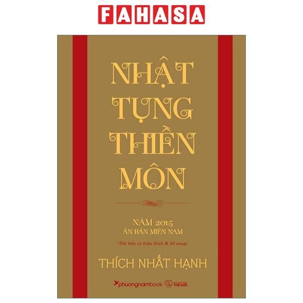 Sách Nhật Tụng Thiền Môn (Tái Bản 2024)