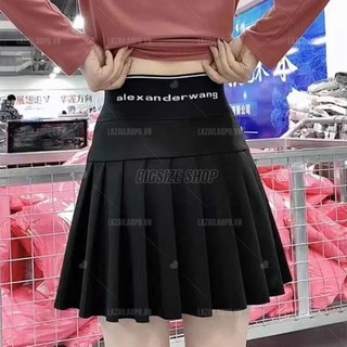 chân váy xếp ly tennis ngắn Bigsize chân váy nữ lưng cao cạp cao chữ a mùa hè Phong cách Hàn Quốc Thời Trang tiểu thư cá tính xinh đẹp cho người mập béo