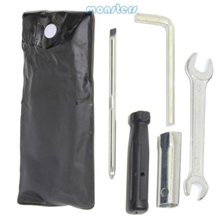  Mon 4 Chiếc Xe Máy Sửa Chữa Bộ Cờ Lê Mở Đầu Cờ Lê Tua Vít Kìm 