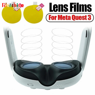  Tai nghe VR Full Cover Len Phim mềm cho Meta Quest 3- Chất lượng cao Bền bỉ Bảo vệ ống kính máy ảnh trong suốt