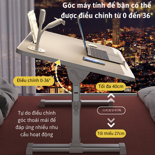 Bàn Học Gấp Gọn Đa Năng Grand Haven Với Thiết Kế Chân Chống Trượt, Điều Chỉnh Kích Thước Linh Hoạt Nhiều Ngăn Tiện Lợi