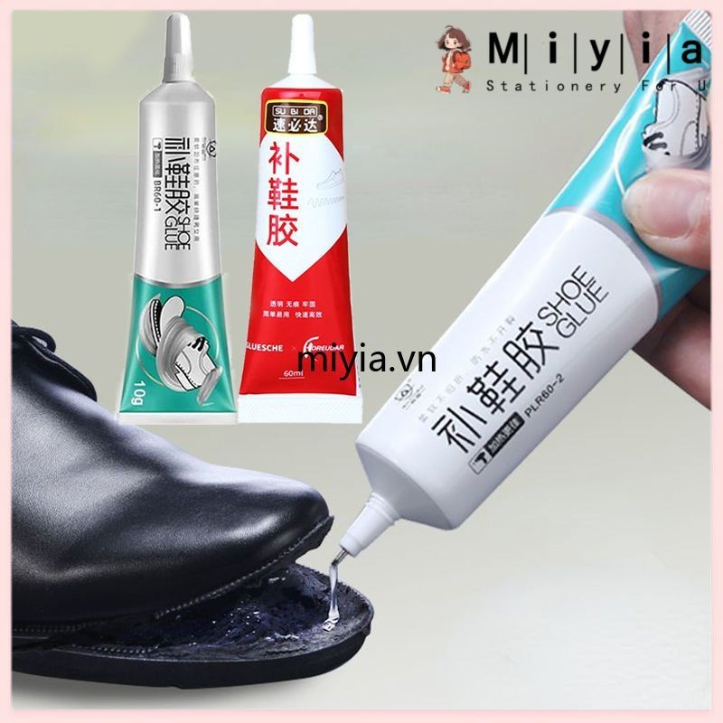 Keo Dán Giày Da / Vải Canvas Nhanh Khô Chống Thấm Nước 60ml