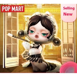 Popmart hợp thời trang chơi hộp bí ẩn hình đồ trang trí búp bê dưới đèn pha quà tặng kỷ niệm 13 năm quà tặng