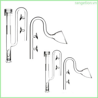Ran Glass Lily Set Outflow và Skimmer Inflow 13mm 17mm cho bộ lọc thủy sinh