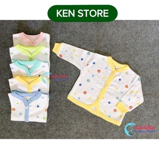 1 Áo khoác giữ ấm cotton tay dài họa tiết cho bé KEN STORE