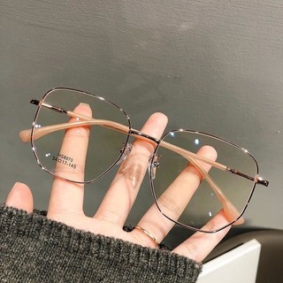 👓kính cận thị👓 0.25 đến 3.00 độ Khung lớn chống ánh sáng xanh Khung kính thời trang 039