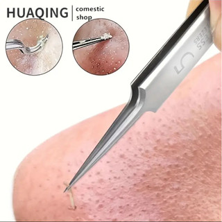 Không siêu mịn của Đức. 5 Cell Mụn Đầu Đen Kẹp Nhíp Thẩm Mỹ Viện Cạo Đặc Biệt Đóng Hiện Vật Mụn Kim Dụng Cụ