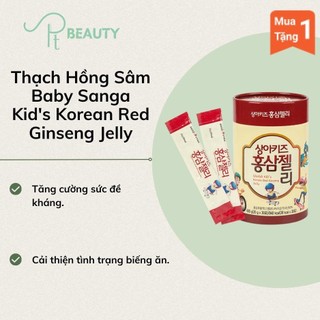 THẠCH HỒNG SÂM TRẺ EM SangA - Full Hộp (30 Gói)