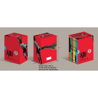 Sách-Ajin - Boxset (Tập 7 Đến Tập 12) (NXB Trẻ)