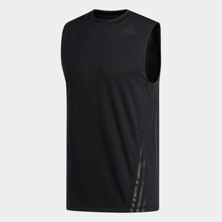 adidas Tập luyện Áo phông AEROREADY 3 Sọc Nam Đen FL4317
